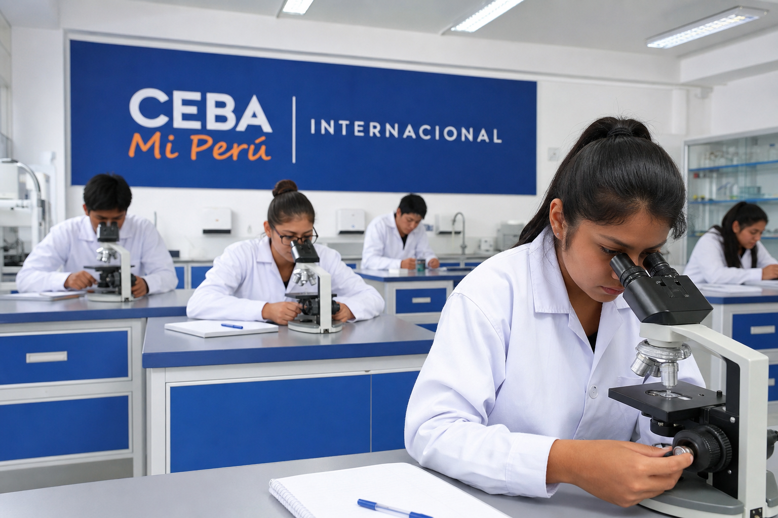 Laboratorio — CEBA Internacional Mi Perú, Huanta